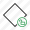 Rhombus Unlock Icon