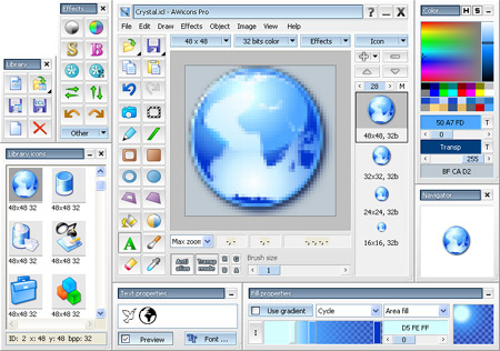 Screenshot of AWicons Lite 9.2.0