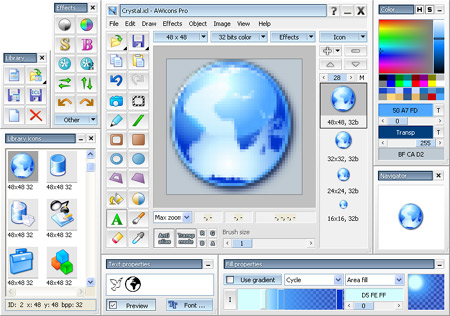 Screenshot of AWicons Lite