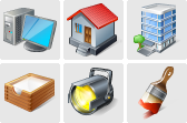 Stock icons: Vista Artistic Icons