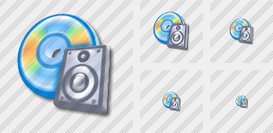 CD To Audio Icon