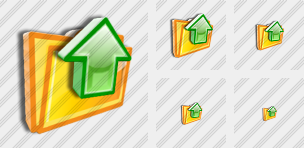 Folder Out Icon