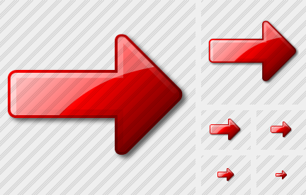 ������ Arrow Right Red