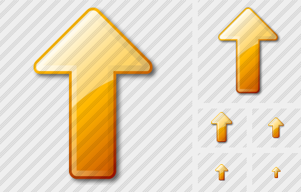 ������ Arrow Up Yellow