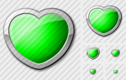 ������ Heart Green