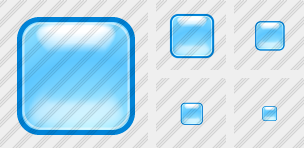 Cyan Rect Icon
