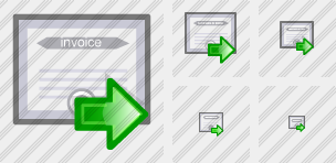 Invoice Out2 Icon