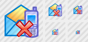 Sms Email Delete Icon