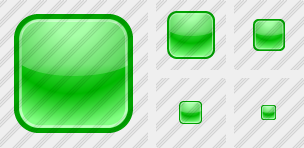 Square Green Icon