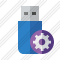 Flash Drive Settings Icon