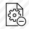 File Settings Remove Icon