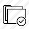 Folder Documents Ok Icon