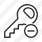 Key Remove Icon