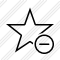 Star Remove Icon
