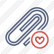 Paperclip Favorites Icon