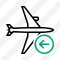 Airplane Horizontal Previous Icon