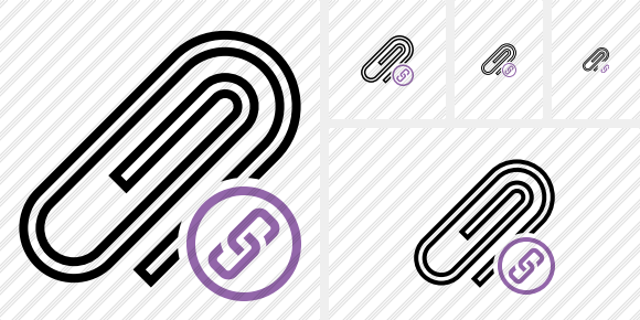Paperclip Link Icon