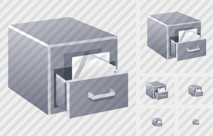Filing Cabinet Icon