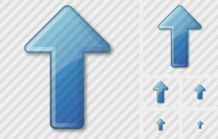 ������ Arrow Up Blue