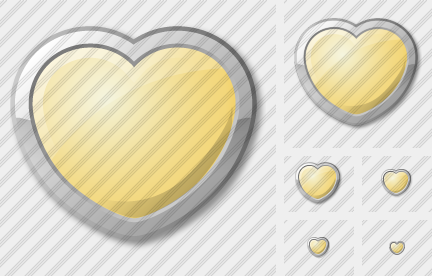 ������ Heart Yellow