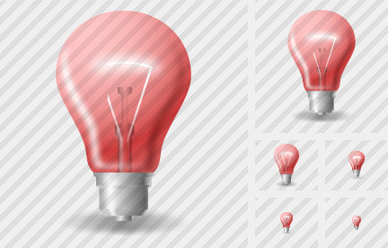 Lamp Red Icon