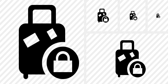Baggage Lock Icon