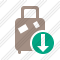 Baggage Download Icon
