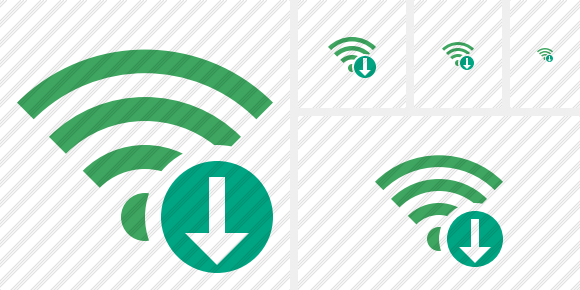Wi Fi Green Download Icon