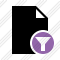 Document Blank Filter Icon