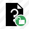 File Help Unlock Icon