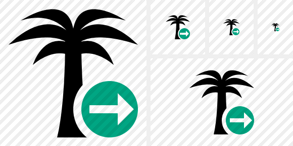 Palmtree Next Icon