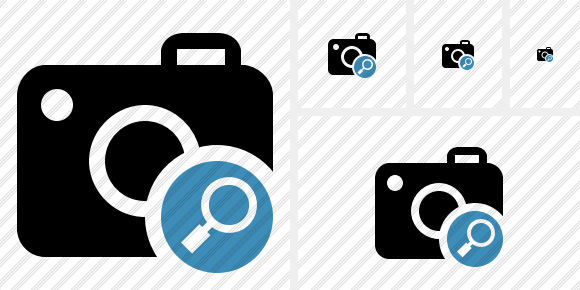 Photocamera Search Icon