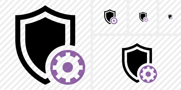 Shield Settings Icon