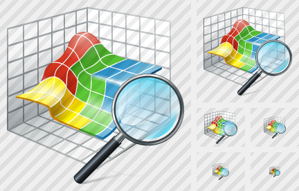 3D Graph Search2 Icon