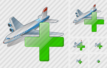Icone Airplane Aggiungi