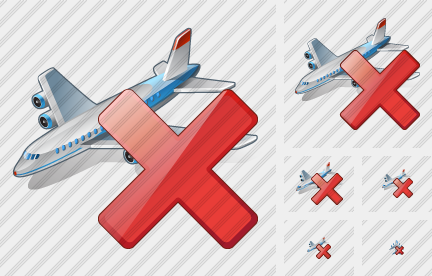 Icone Airplane Elimina