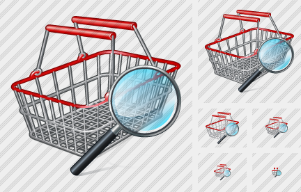 Basket Search2 Icon