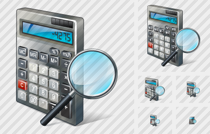 Calculator Search2 Icon