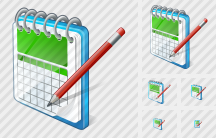 Icone Calendario Modifica