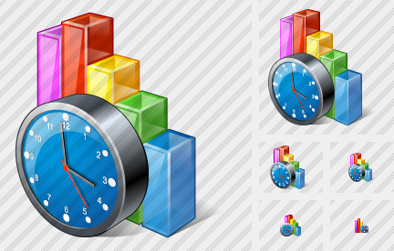 Icone Diagramma Orologio
