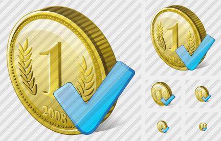Coin OK Icon