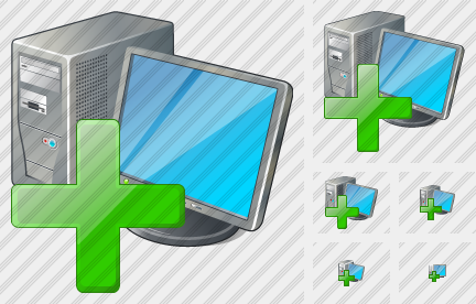 Icone Computer Aggiungi