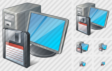 Icone Computer Salva
