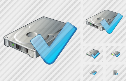 Hard Disk OK Icon