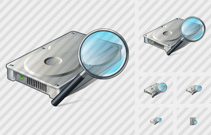 Hard Disk Search2 Icon