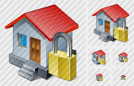 Icone Home Bloccato
