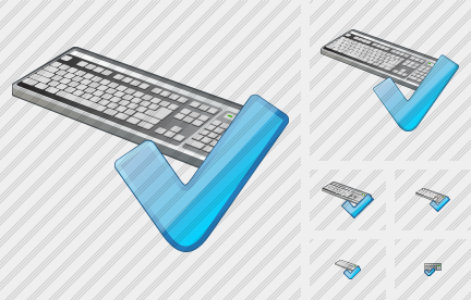 Keyboard OK Icon