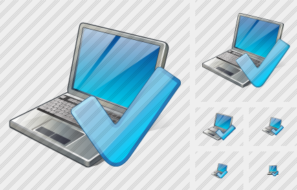 Laptop OK Icon
