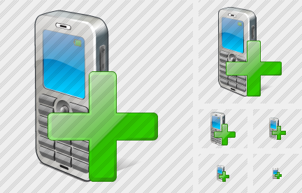 Icone Cellulare Aggiungi