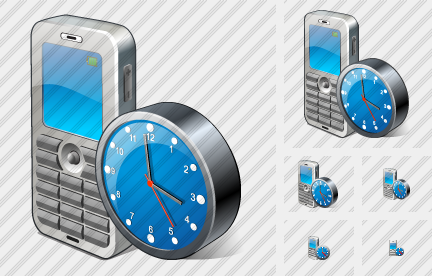 Icone Cellulare Orologio